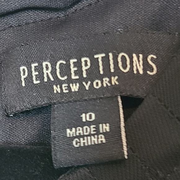 Perceptions Sleeveless Dress Sheer Chiffon Tank 
Dress Sequence Women's Size 10 - Picture 8 of 8